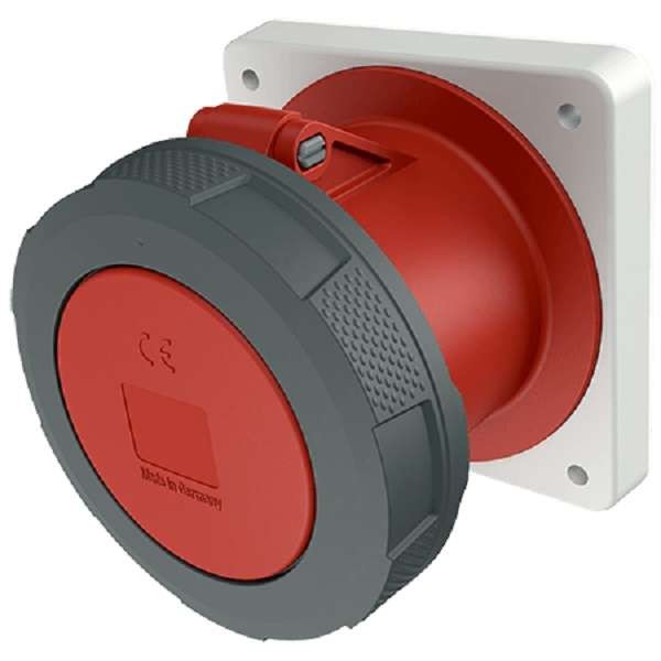  Розетка панельная 125А 3p+N 400В IP67 Mennekes 1457 