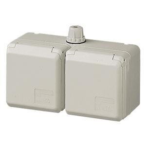  Комбинация розеток 2х16А 2п+Е 6ч 230В IP44 Cepex Mennekes 4219 