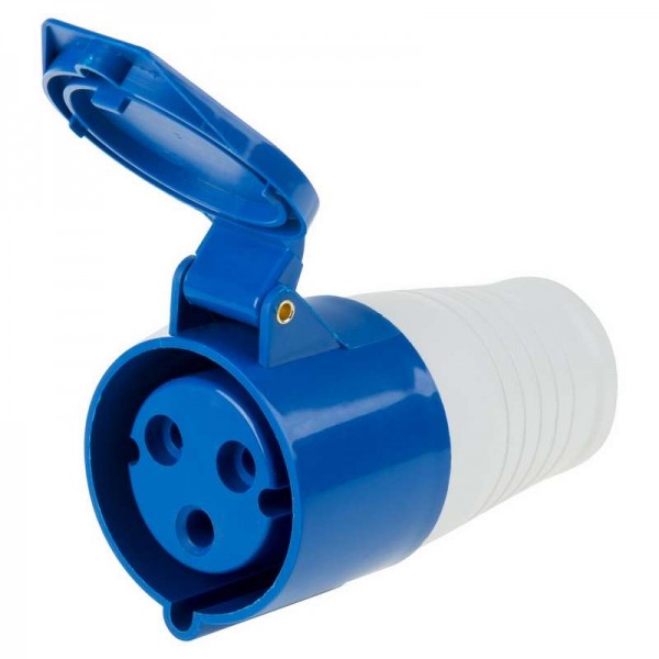  Розетка 223 переносная 2P+PE 32А 220В IP44 Rexant 11-8921 