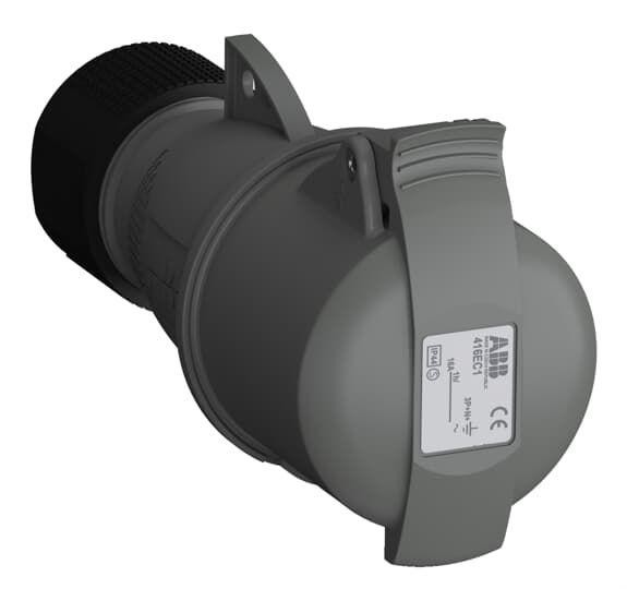  Розетка кабельная 416EC1 Easy&Safe 416EC1 16А 3P+N+E IP44 1ч ABB 2CMA102018R1000 