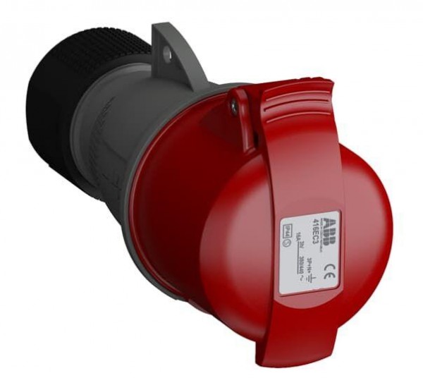  Розетка кабельная 416EC3 Easy&Safe 416EC3 16А 3P+N+E IP44 3ч ABB 2CMA102020R1000 