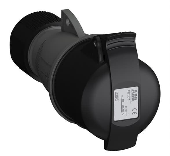  Розетка кабельная 432EC7 Easy&Safe 432EC7 32А 3P+N+E IP44 7ч ABB 2CMA102052R1000 