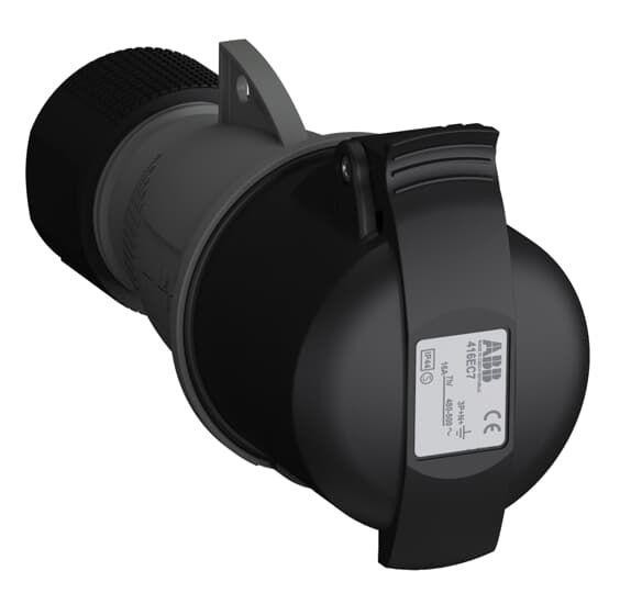  Розетка кабельная 416EC7 Easy&Safe 416EC7 16А 3P+N+E IP44 7ч ABB 2CMA102024R1000 