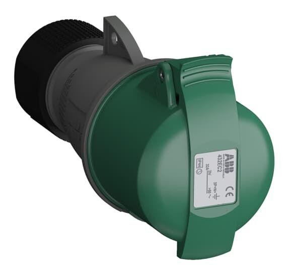 Розетка кабельная 432EC2 Easy&Safe 432EC2 32А 3P+N+E IP44 2ч ABB 2CMA102047R1000 