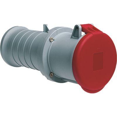  Розетка кабельная 263C4 63А 2P+E 4ч IP44 ABB 2CMA166838R1000 