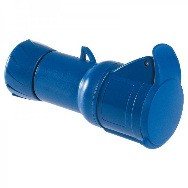  Розетка кабельная 32А 220В 2P+E быстр. соед. IP44 SchE PKY32M423 