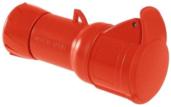  Розетка кабельная 16А 380В 3P+N+E быстр. соед. IP44 SchE PKY16M435 