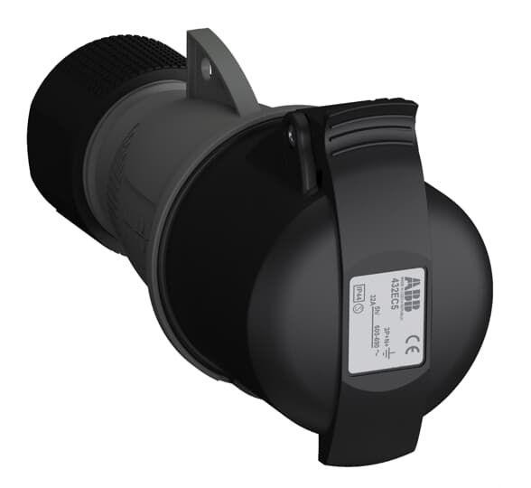  Розетка кабельная 432EC5 Easy&Safe 432EC5 32А 3P+N+E IP44 5ч ABB 2CMA102050R1000 