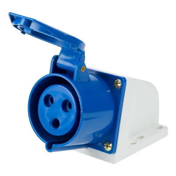  Розетка 123 стационарная 2P+PE 32А 220В IP44 Rexant 11-8912 