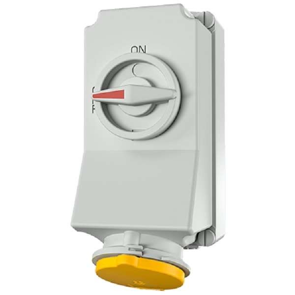  Розетка DUO 32А 3п 4ч 110В IP44 Mennekes 5743A 