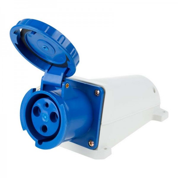  Розетка 133 стационарная 2P+PE 63А 220В IP67 Rexant 11-8915 