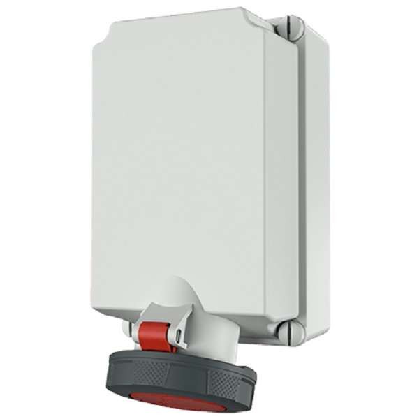  Розетка 63А 5п 6ч 400В IP67 Mennekes 5519A 