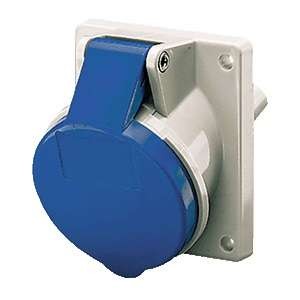  Розетка панельная 32А 230B 2P+E IP44 Mennekes 1492 