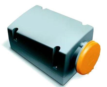  Розетка 316RL6 16А 3P+E 6ч для монтажа на поверхность с подкл. шлейфа IP44 ABB 2CMA168396R1000 