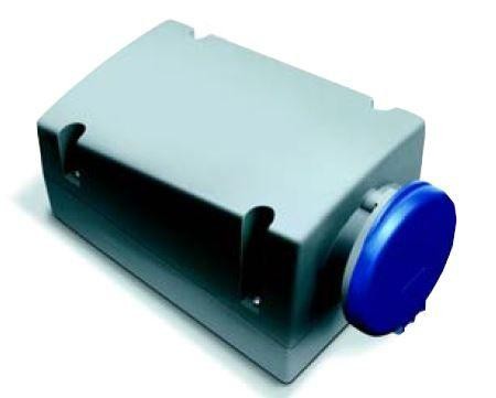  Розетка 216RL6 16А 2P+E 6ч для монтажа на поверхность с подкл. шлейфа IP44 ABB 2CMA168388R1000 