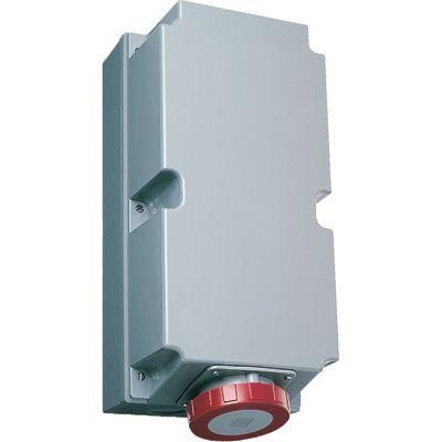  Розетка 3125RL7W 125А 3P+E 7ч для монтажа на поверхность с подкл. шлейфа IP67 ABB 2CMA168531R1000 