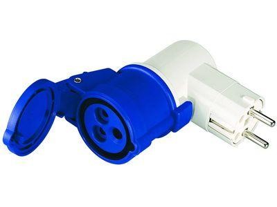  Переходник с 16А 3P 230В на 16А (2P+E) 230В DKC DIS610379 