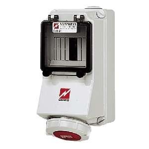  Розетка наружн. уст. 16А 3P+N+E IP67 Mennekes 7130 