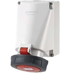  Розетка наружн. уст. 63А 380В 3P+E IP67 Mennekes 132A 