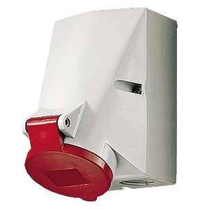  Розетка 16А 7п 6ч 400В IP44 Mennekes 734 