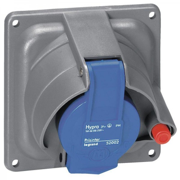  Розетка Hypra 16А 200/250В 2К+3 IP44 Leg 052002 