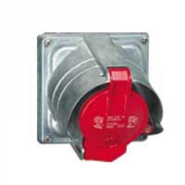  Розетка встраиваемая Hypra 63А 400В 3К+Н+З IP44 Leg 053801 