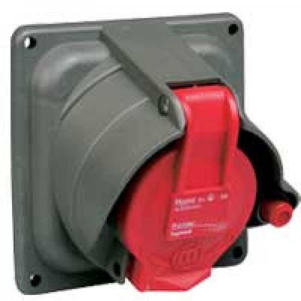  Розетка встраиваемая Hypra 16А 400В 3К+Н+З IP44 Leg 052204 