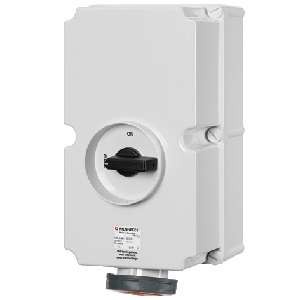  Розетка наружн. уст. Duo 125А 400В 3P+E 6ч IP67 Mennekes 5691A 