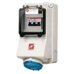  Розетка наружн. уст. 16А 230В 3P IP44 6ч Mennekes 7119 