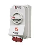  Розетка наружн. уст. Duo 3п 16А 230В IP44 с мех. блок. Mennekes 7002A 
