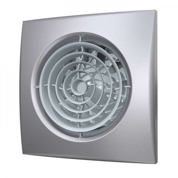  Вентилятор вытяжной осевой 100мм темн. металл DiCiTi AURA 4C gray metal 