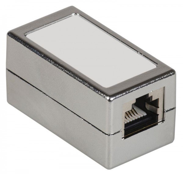  Адаптер проходной кат.6 FTP тип RJ45-RJ45 ITK CS70-1C06F 