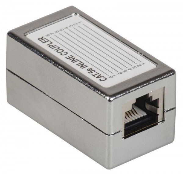  Адаптер проходной кат.5е FTP тип RJ45-RJ45 (8P8C) ITK CS70-1C5EF 