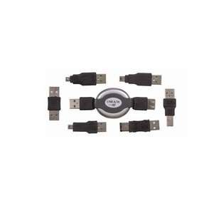  Набор USB 6 переходников + удлинитель (тип3) REXANT 18-1203 
