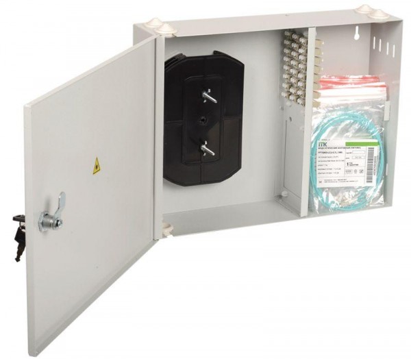  Кросс укомплектованный настенный SC (duplex) 12 портов (OM3) ITK FOBX24-N-12SCUD03 