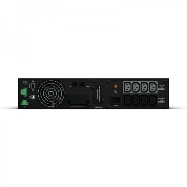  Источник бесперебойного питания Online 1000В.А/900Вт USB/RS-232/Dry/EPO/SNMPslot/RJ11/45/ВБМ (8 IEC С13) CyberPower OL1000ERTXL2U 