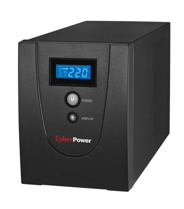  Источник бесперебойного питания Line-Interactive 2200В.А/1320Вт USB/RS-232/RJ11/45 (6 IEC С13) CyberPower VALUE 2200EILCD 