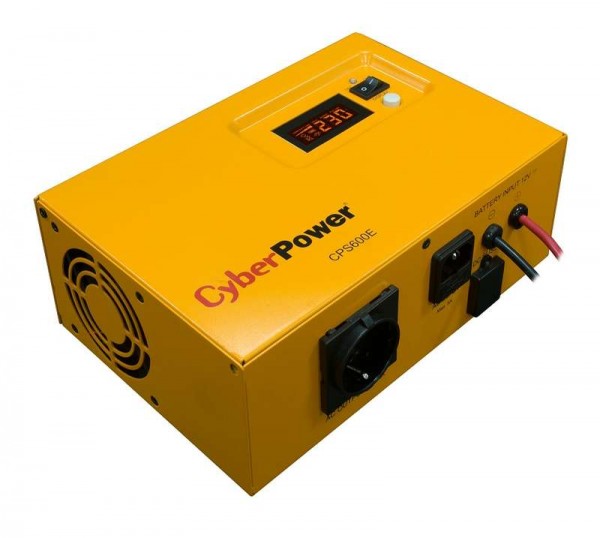  Источник бесперебойного питания для котла (420Вт 12В) чистый синус CyberPower CPS 600 E 