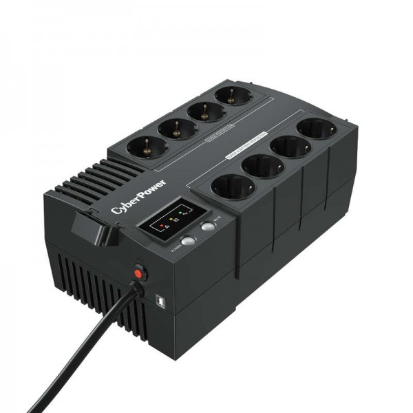  Источник бесперебойного питания Line-Interactive 450В.А/270Вт USB (4+4 EURO) CyberPower BS450E NEW 