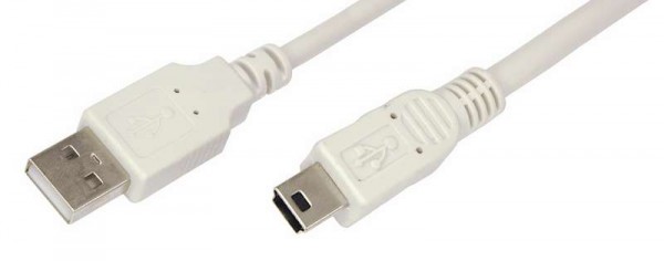  Шнур mini USB (male) - USB-A (male) 0.2м Rexant 18-1131 
