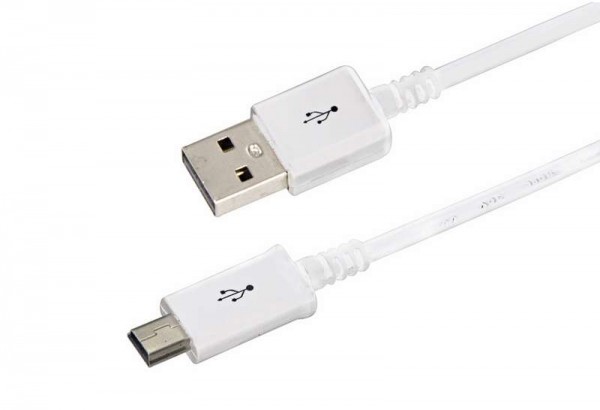  Кабель USB mini USB длинный штекер 1м бел. Rexant 18-4401 