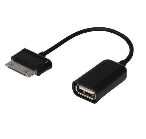  Шнур USB OTG ( шт.планшет Samsung galaxy- гн.USB A) черн. 0.15M Rexant 18-1183 