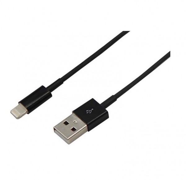  Кабель USB для iPhone 5 черн. (уп.10шт.) Rexant 18-1122 
