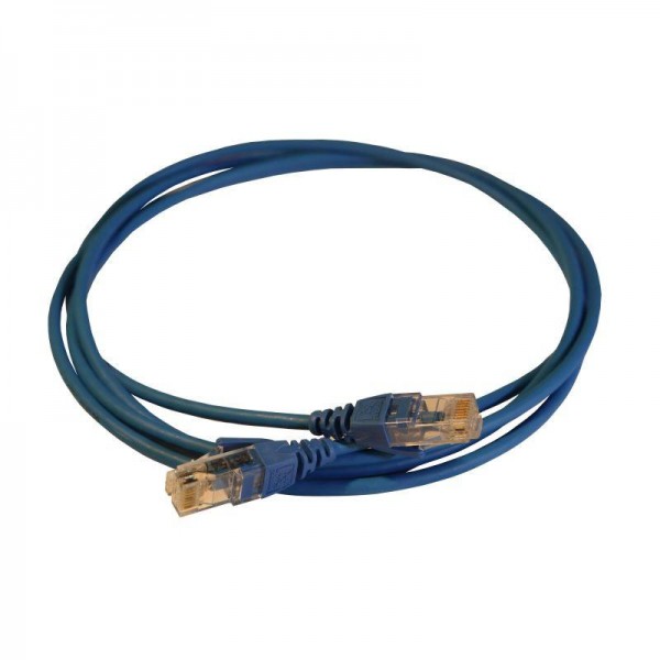  Шнур коммутационный HD RJ45 кат. 6 U/UTP LSZH неэкранир. 2м голуб. Leg 051547 