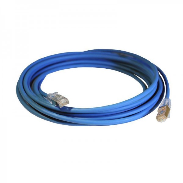  Шнур коммутационный HD RJ45 кат. 6 F/UTP LSZH экранир. 5м голуб. Leg 051544 