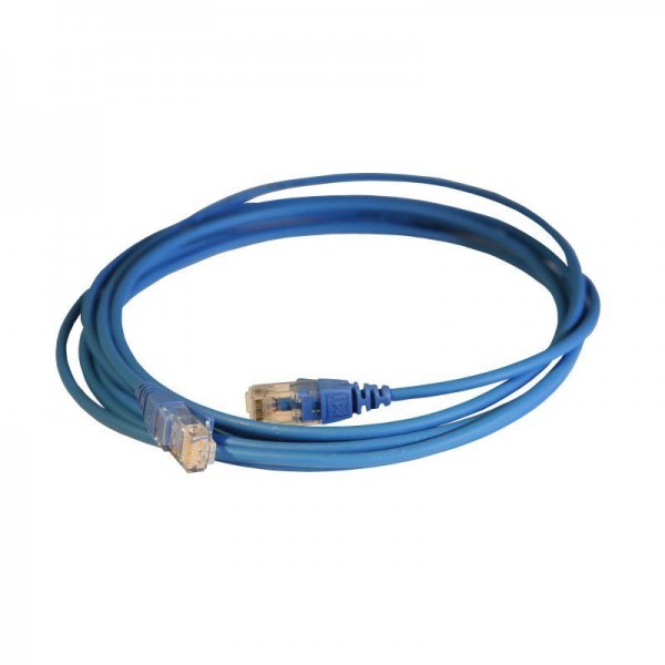  Шнур коммутационный HD RJ45 кат. 6 U/UTP LSZH неэкранир. 3м голуб. Leg 051548 
