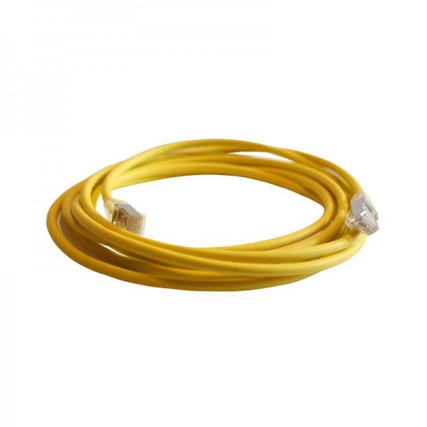  Шнур коммутационный HD RJ45 кат. 6A S/FTP LSZH экранир. 3м желт. Leg 051553 