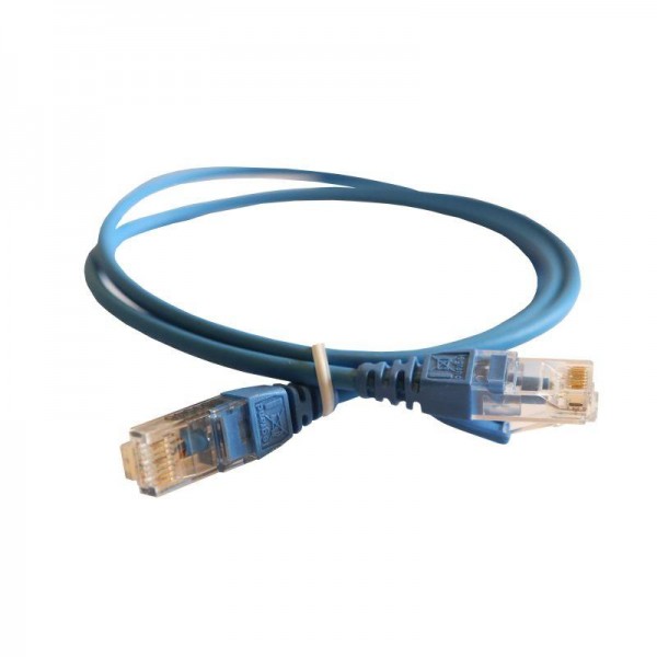  Шнур коммутационный HD RJ45 кат. 6 U/UTP LSZH неэкранир. 1м голуб. Leg 051546 