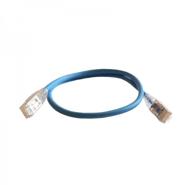  Шнур коммутационный HD RJ45 кат. 6 F/UTP LSZH экранир. 0.5м голуб. Leg 051540 