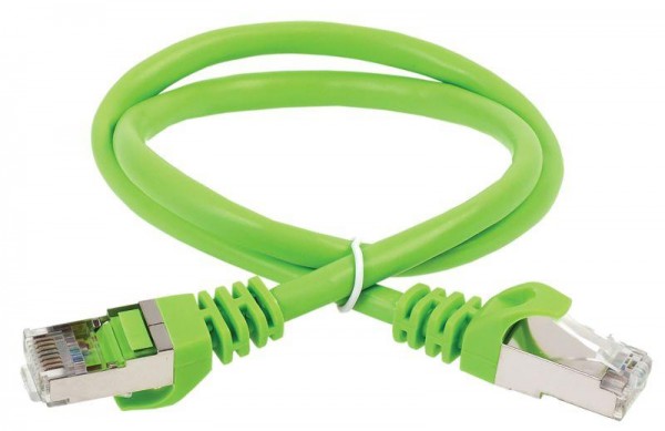  Патч-корд кат.6 FTP PVC 2м зел. ITK PC02-C6F-2M 